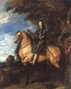 Anthony Van Dyck equestrian porrtait of charles l Spain oil painting artist
